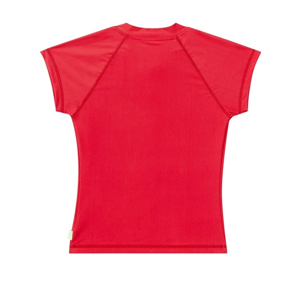 SEAFOLLY Girls Ruby Red Rashguard - Picture 2 of 2